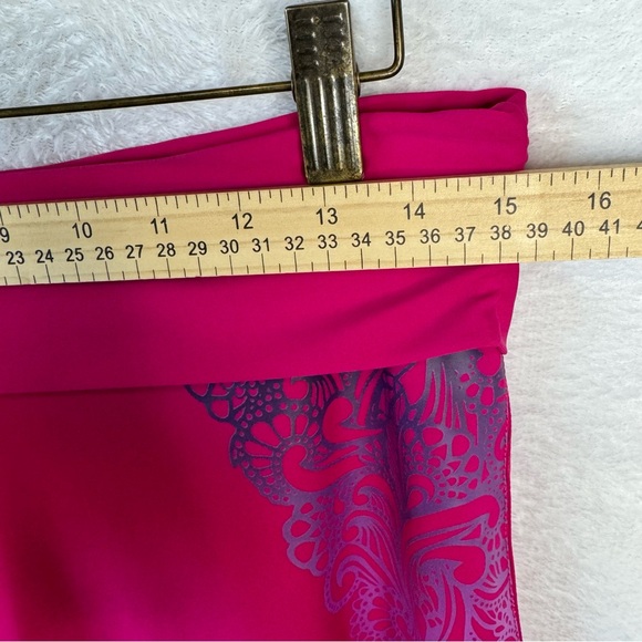 PrAna Avalon Swim Skirt Cover Up Bright Pink UPF 50+ Size Medium - Picture 11 of 16